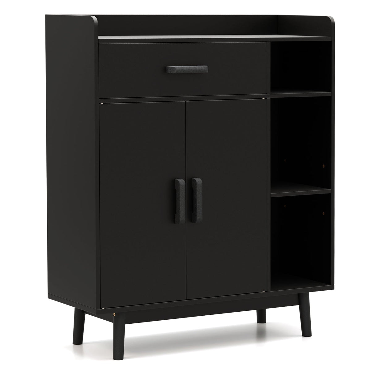 Floor Storage Cabinet Free Standing Cupboard Chest, photo 9 of 9