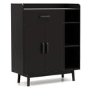 Floor Storage Cabinet Free Standing Cupboard Chest by DirectDeals