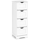 4-Drawer Freestanding Floor Cabinet with Anti-Toppling Device by LJGDeals