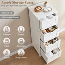 4-Drawer Freestanding Floor Cabinet with Anti-Toppling Device by LJGDeals