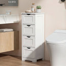 4-Drawer Freestanding Floor Cabinet with Anti-Toppling Device by LJGDeals