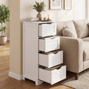 4-Drawer Freestanding Floor Cabinet with Anti-Toppling Device by LJGDeals