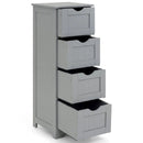 4-Drawer Freestanding Floor Cabinet with Anti-Toppling Device by LJGDeals