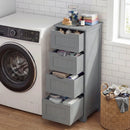4-Drawer Freestanding Floor Cabinet with Anti-Toppling Device by LJGDeals