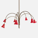 Flora Medieval Glass Chandelier