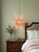 Floral Glass Pendant Lamp