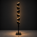 Floral Floor Lamp | Black