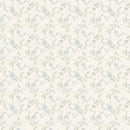 Blythe Cream & Blue Wallpaper | Vintage Floral Trail
