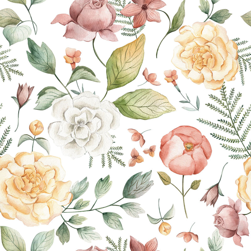 Colorful Floral Wallpaper