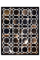 FLOWER – Designer Cowhide Carpet for Bedrooms