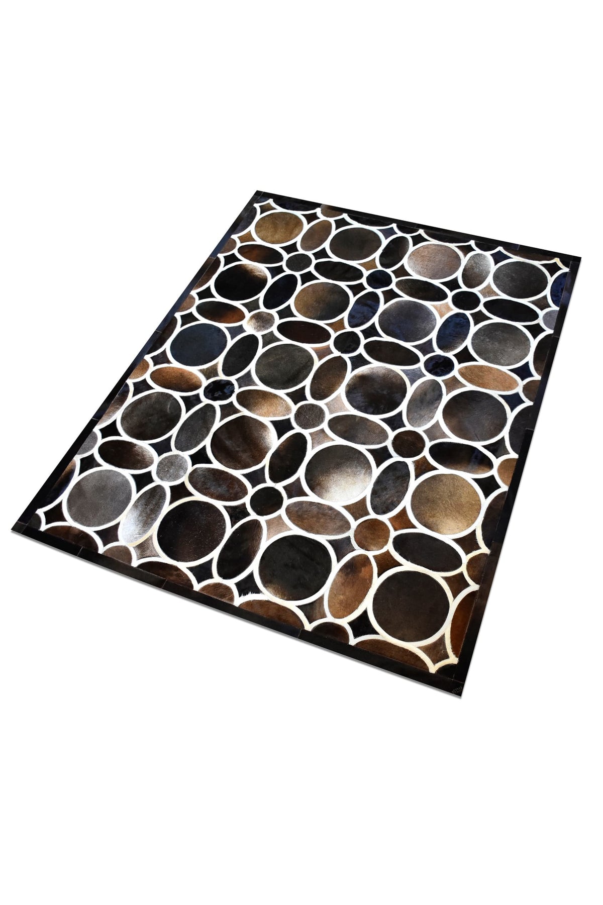 FLOWER – Designer Cowhide Carpet for Bedrooms, photo 3 of 7