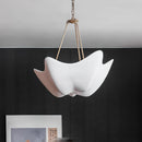 Flowing Plaster Chandelier