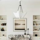 Flowing Plaster Chandelier