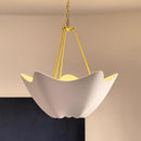 Flowing Plaster Chandelier
