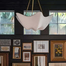 Flowing Plaster Chandelier