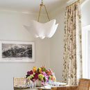Flowing Plaster Chandelier
