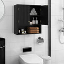 Fluted Bathroom Wall Cabinet with Open Shelf by LJGDeals