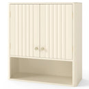 Fluted Bathroom Wall Cabinet with Open Shelf by LJGDeals