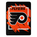 Philadelphia Flyers 46" x 60" Micro Raschel Throw Blanket by Dynasty Sports & Framing