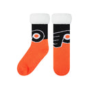 Philadelphia Flyers Colorblock Footy Slipper Socks by Dynasty Sports & Framing