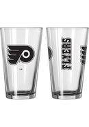 Philadelphia Flyers Game Day Pint Glass by Dynasty Sports & Framing