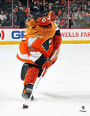Gritty Skating Down the Ice Philadelphia Flyers 8" x 10" Hockey Mascot Photo by Dynasty Sports & Framing