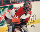 John Vanbiesbrouck in Action Philadelphia Flyers Autographed 8" x 10" Hockey Photo by Dynasty Sports & Framing