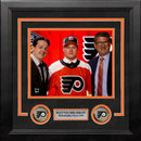 Matvei Michkov Philadelphia Flyers NHL Draft Night 8" x 10" Framed Hockey Photo by Dynasty Sports & Framing