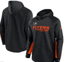 Philadelphia Flyers Authentic Pro Locker Room Raglan Hoodie by Dynasty Sports & Framing