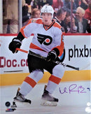 Ivan Provorov Skating Autographed Philadelphia Flyers 16" x 20" Hockey Photo by Dynasty Sports & Framing