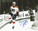 Jason Akeson 2013-14 Playoffs Autographed Philadelphia Flyers 8" x 10" Hockey Photo by Dynasty Sports & Framing