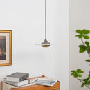 Flying Saucer Alabaster Pendant Lamp
