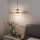 Flying Saucer Alabaster Pendant Lamp