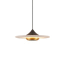 Flying Saucer Alabaster Pendant Lamp