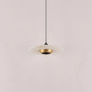 Flying Saucer Alabaster Pendant Lamp