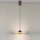 Flying Saucer Alabaster Pendant Lamp