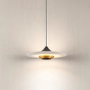 Flying Saucer Alabaster Pendant Lamp