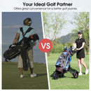 Foldable 3 Wheel Golf Pull Push Cart Trolley by LJGDeals