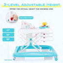Foldable Baby Walker with 3 Adjustable Heights and Padded Seat by LJGDeals