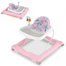 Foldable Baby Walker with Removable Seat and Adjustable Height for 6-12 Months by DirectDeals