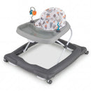 Foldable Baby Walker with Removable Seat and Adjustable Height for 6-12 Months