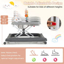 Foldable Baby Walker with Removable Seat and Adjustable Height for 6-12 Months by LJGDeals