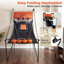 Foldable Basketball Arcade Game Kids Basketball Hoop Machine with 8 Exciting Playing Modes by LJGDeals