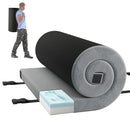 Foldable Camping Mattress with High density foam Cushion and Anti-slip Bottom-Navy by DirectDeals