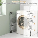 Large Foldable Clothes Drying Rack with Tall Hanging Bar by LJGDeals