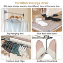 Large Foldable Clothes Drying Rack with Tall Hanging Bar by LJGDeals