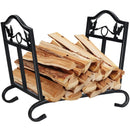 Foldable Firewood Log Rack Steel Wood Storage Holder by LJGDeals