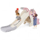 Foldable Baby Slide Climber Playset with Basketball Hoop by LJGDeals