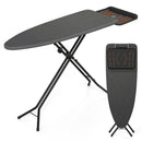 Full Size Foldable Ironing Board with Collapsible Iron Rest