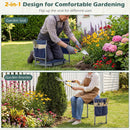 Foldable Garden Kneeler and Seat for Seniors Gardeners by LJGDeals